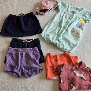 Assorted Girls Clothing Lot Size 12-18 Months